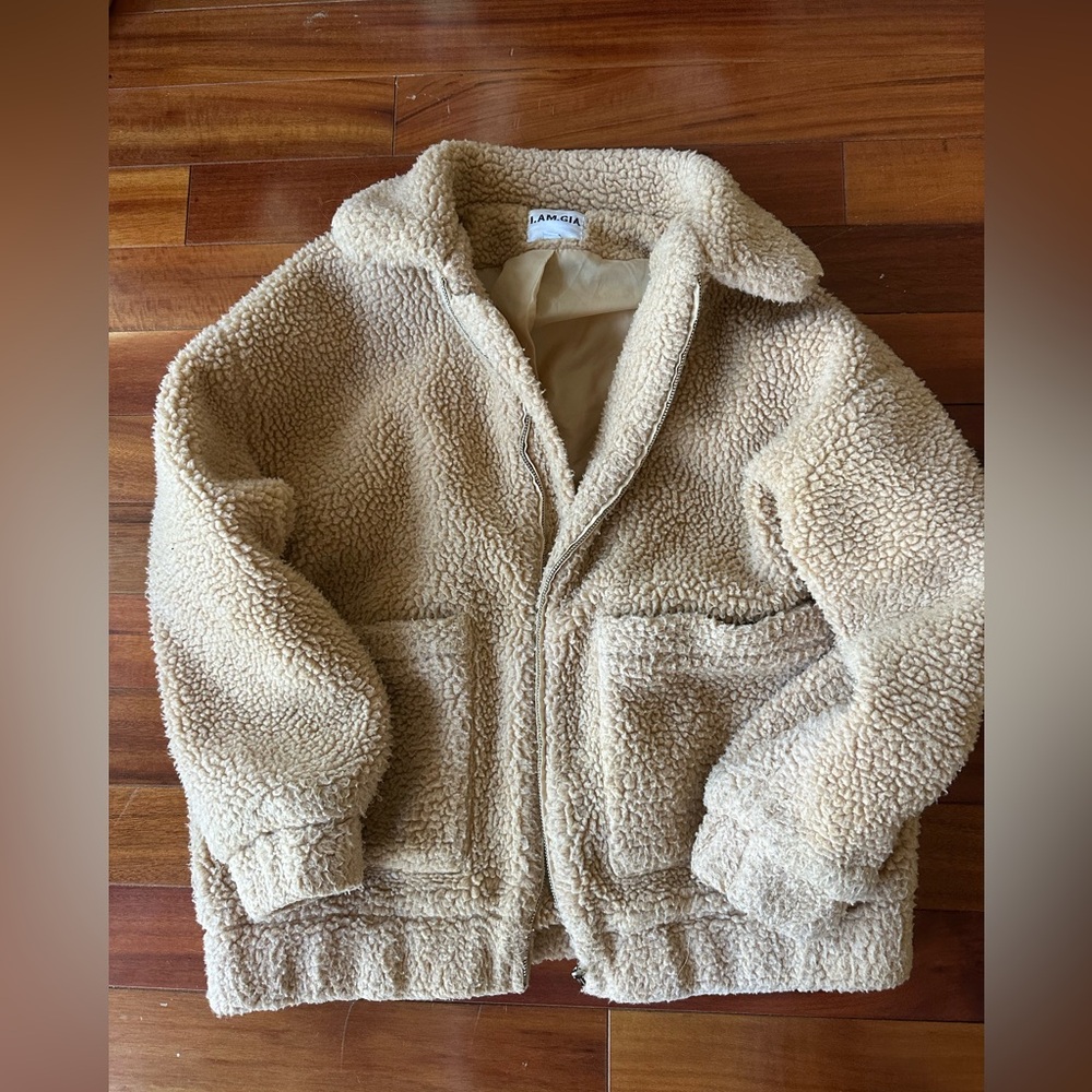 Cozy Cream Sherpa Jacket
